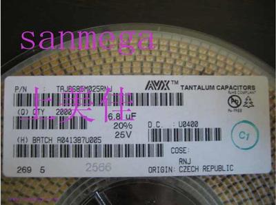 【陕西代理AVX钽电容TPME337M010R0035】价格,厂家,钽电解电容.