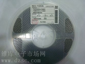 钽电容NEC品牌详解 型号TEESVB20J476M8R的现货供应与深圳市鸿盛威电子商行服务